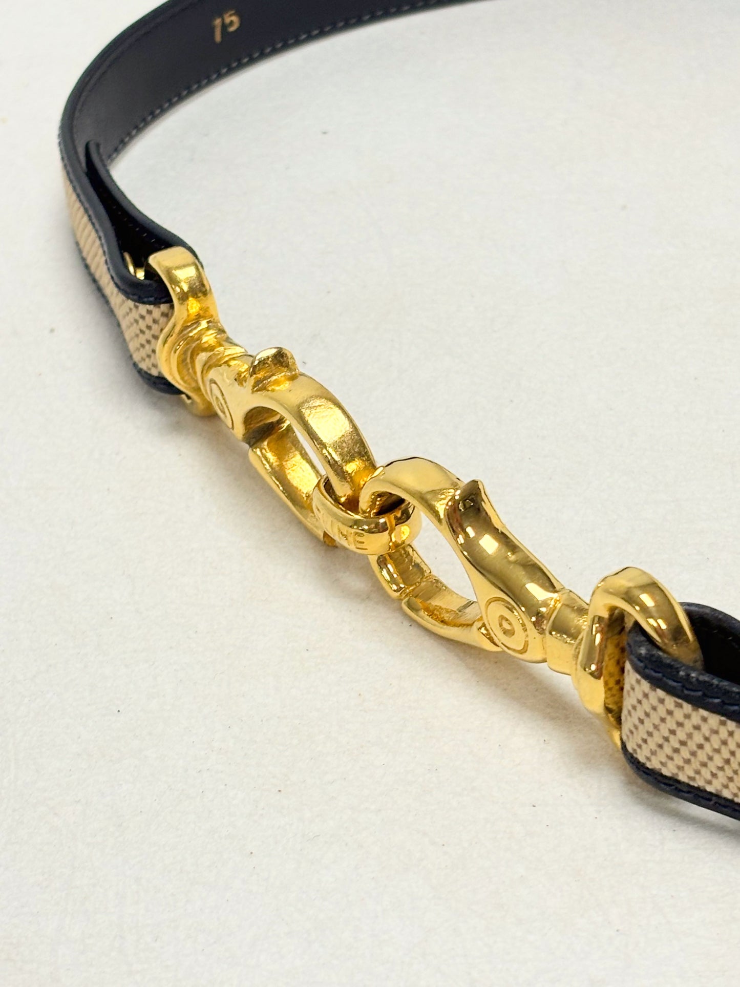 CÉLINE Ceinture Mousquetons