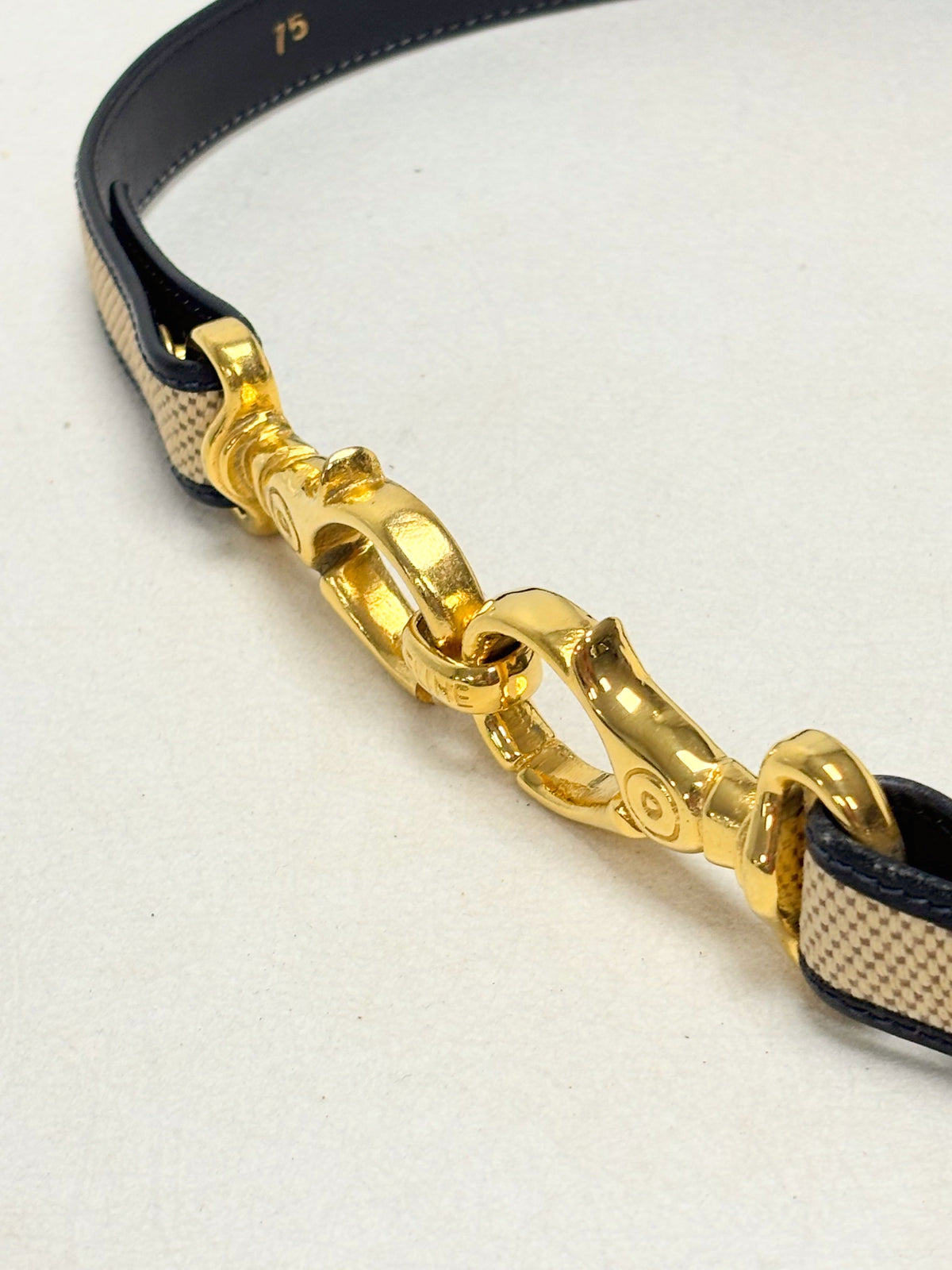 CÉLINE Ceinture Mousquetons