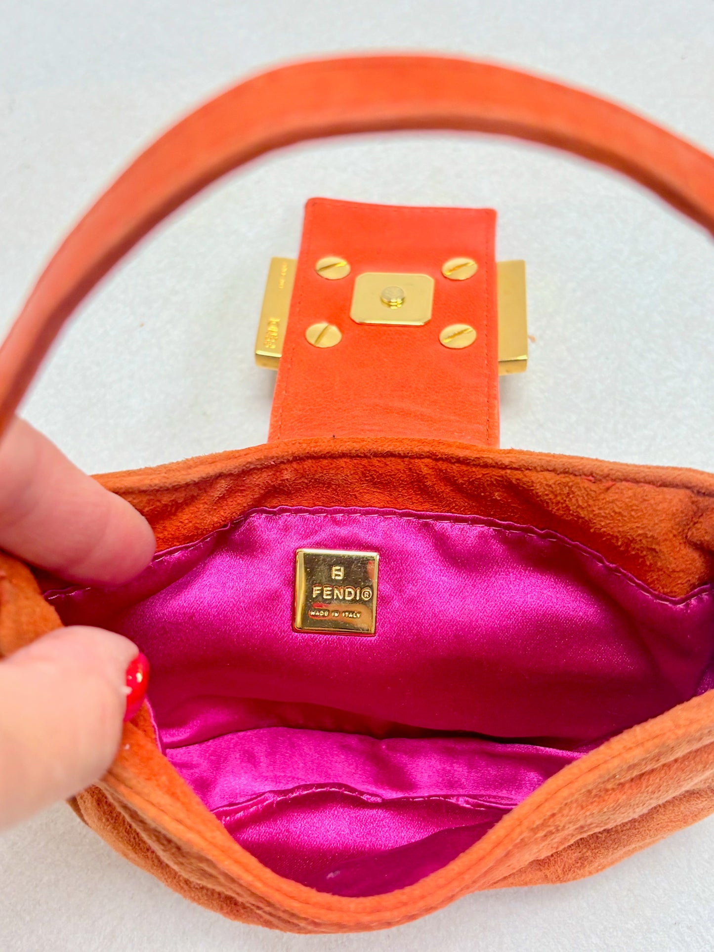 FENDI Sac Mini Croissant