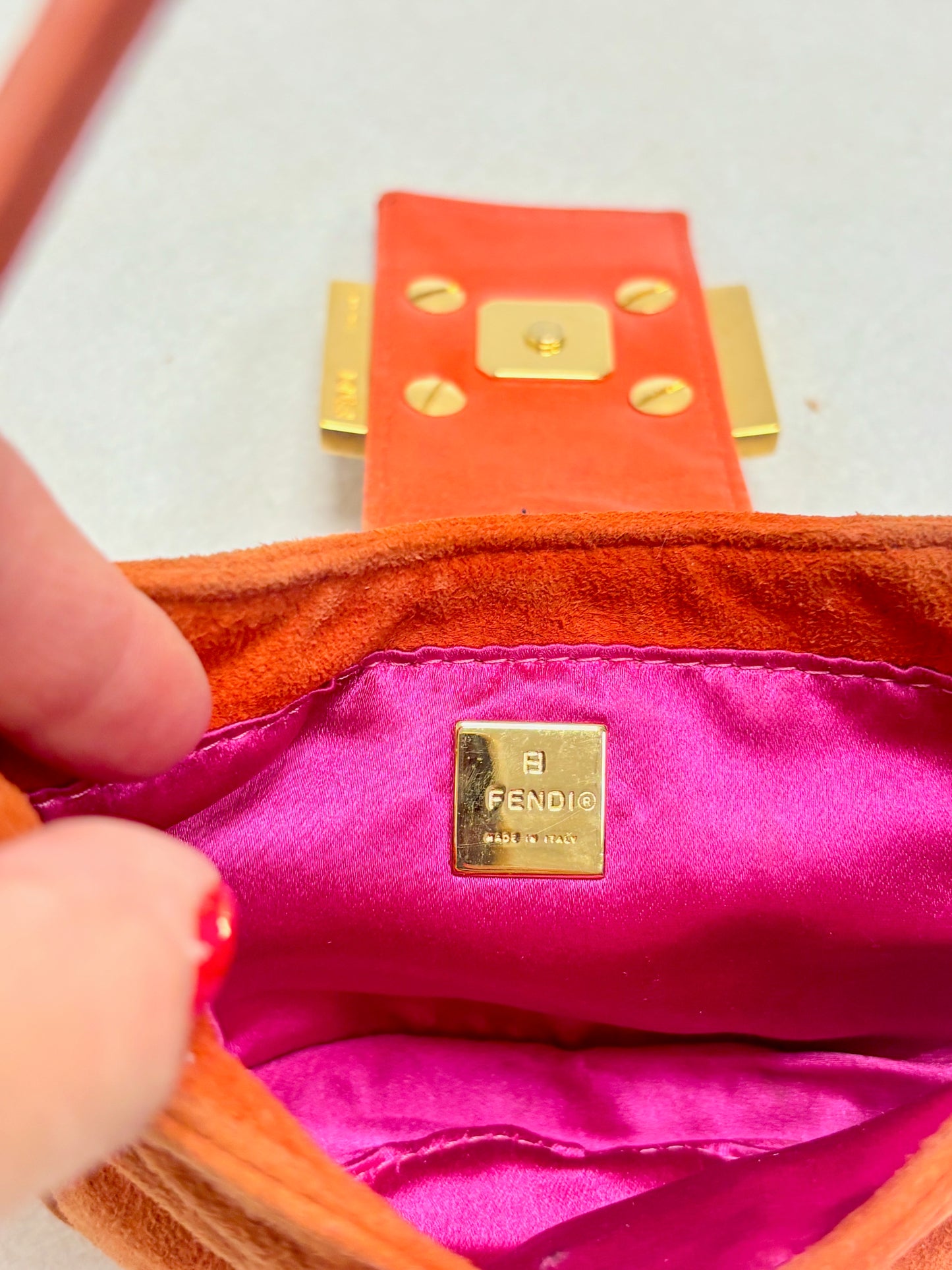 FENDI Sac Mini Croissant