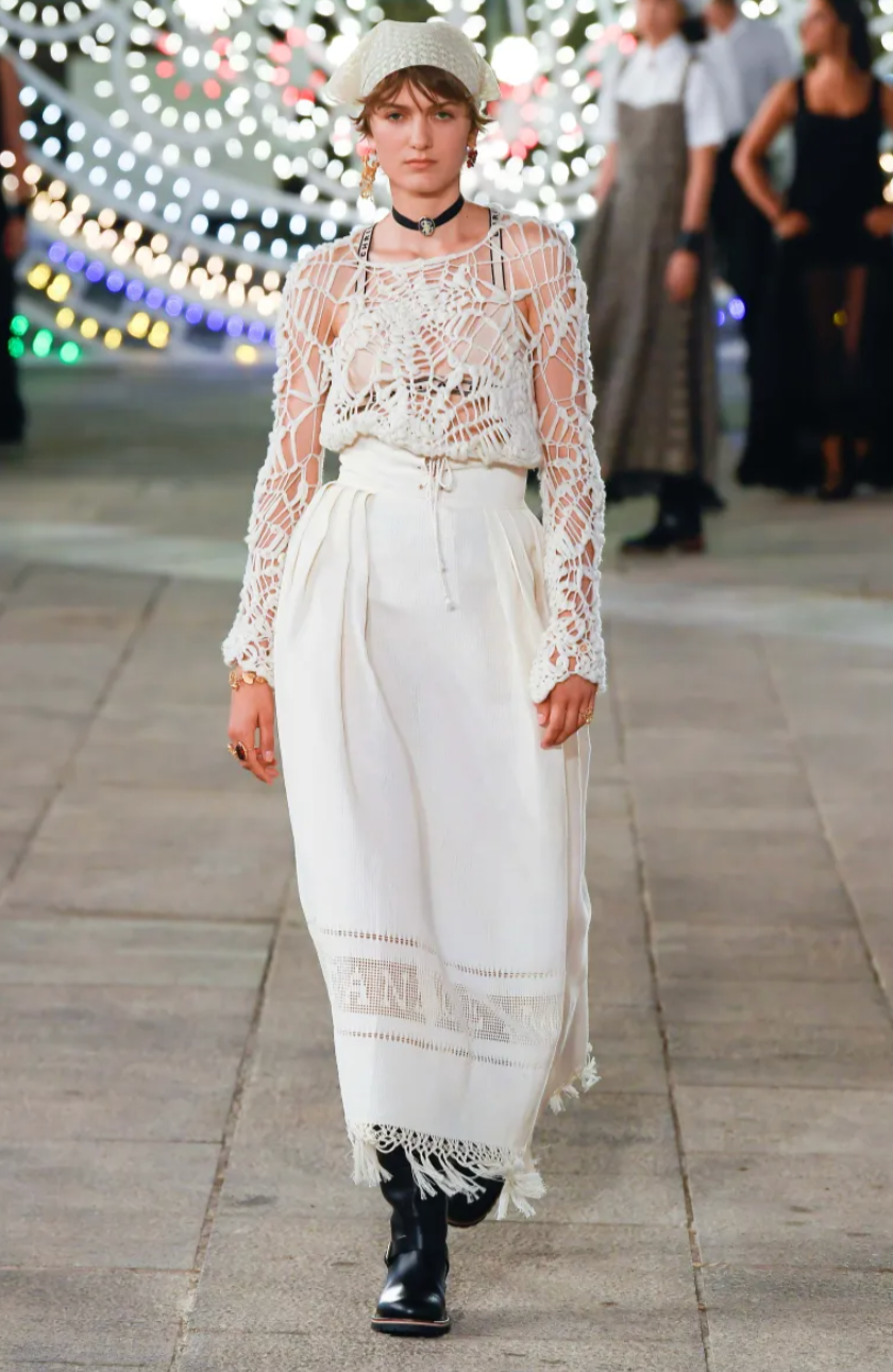 DIOR Jupe Bohème Croisière 2021