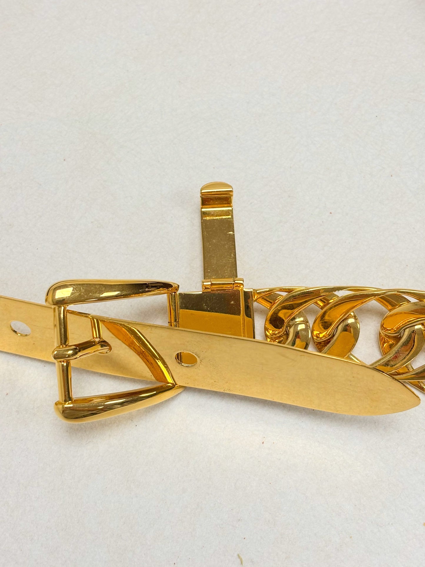 GUCCI Ceinture Cuir et Métal