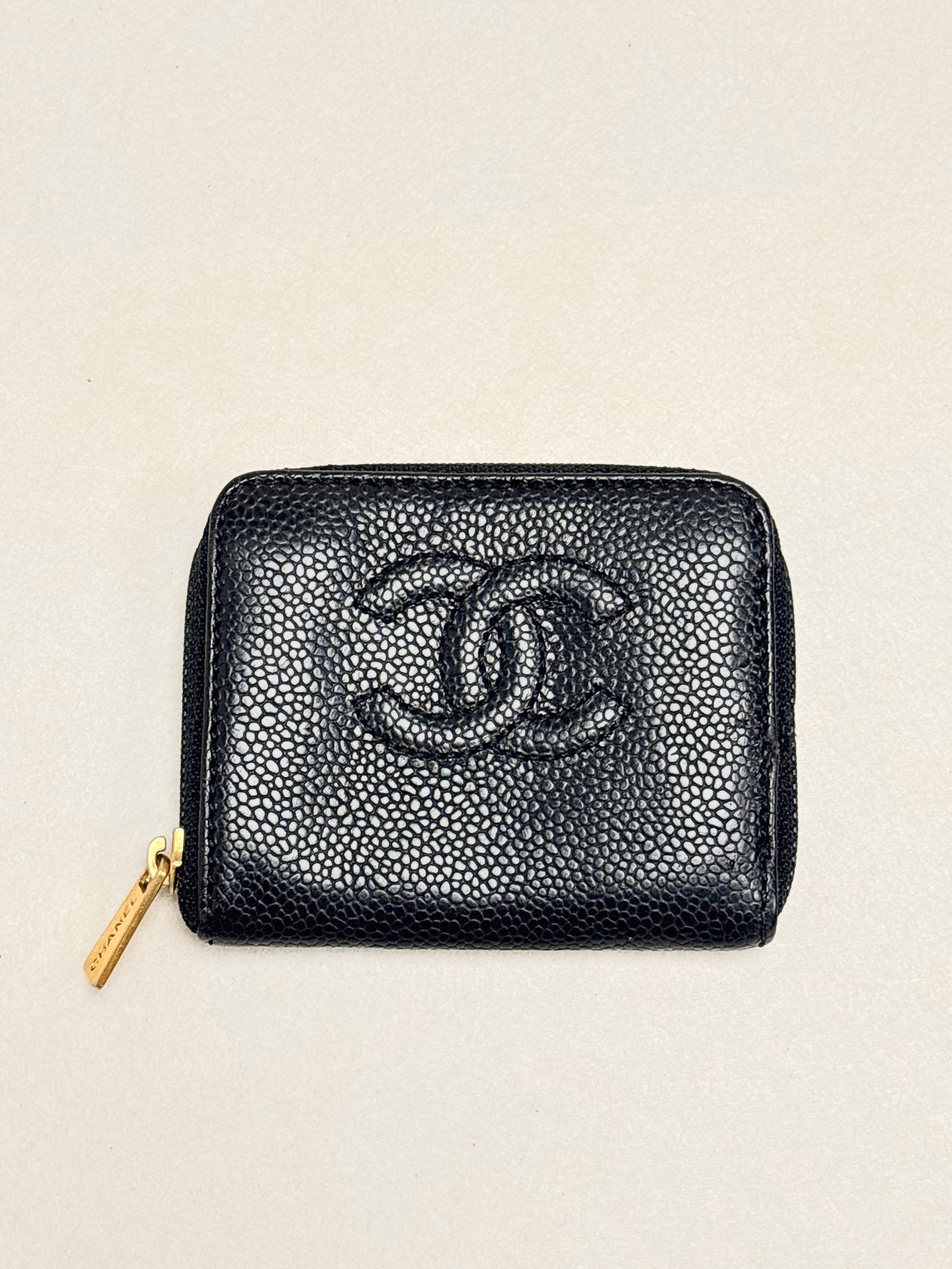 CHANEL Porte-Monnaie Cuir Caviar
