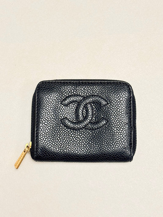 CHANEL Porte-Monnaie Cuir Caviar
