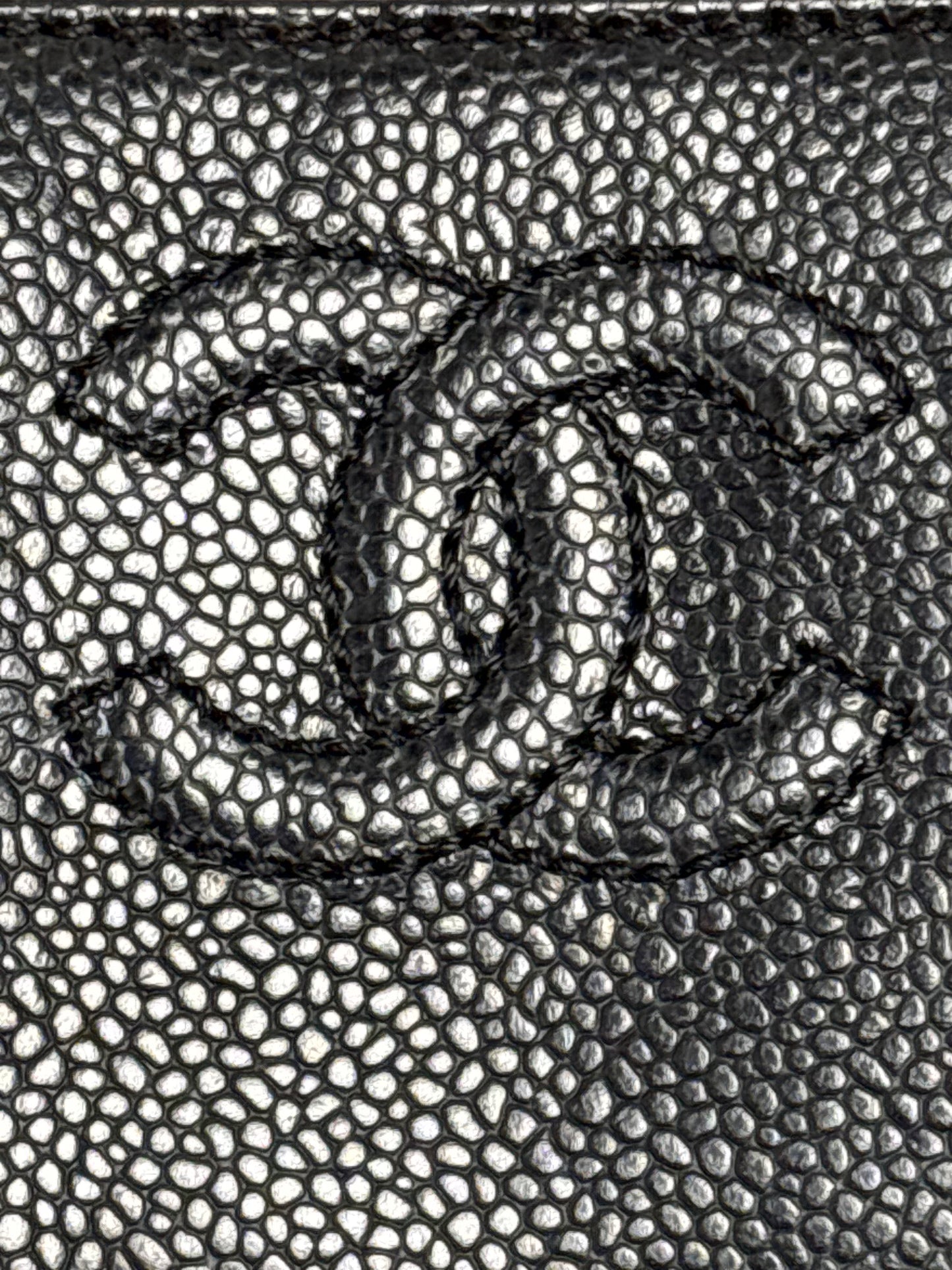 CHANEL Porte-Monnaie Cuir Caviar