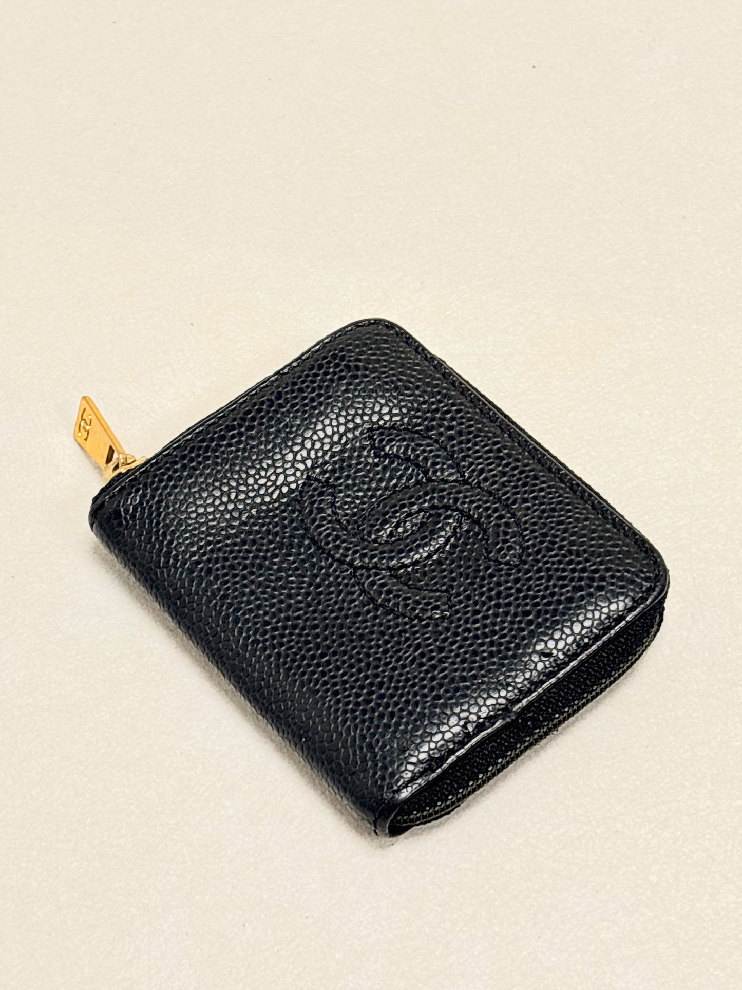 CHANEL Porte-Monnaie Cuir Caviar