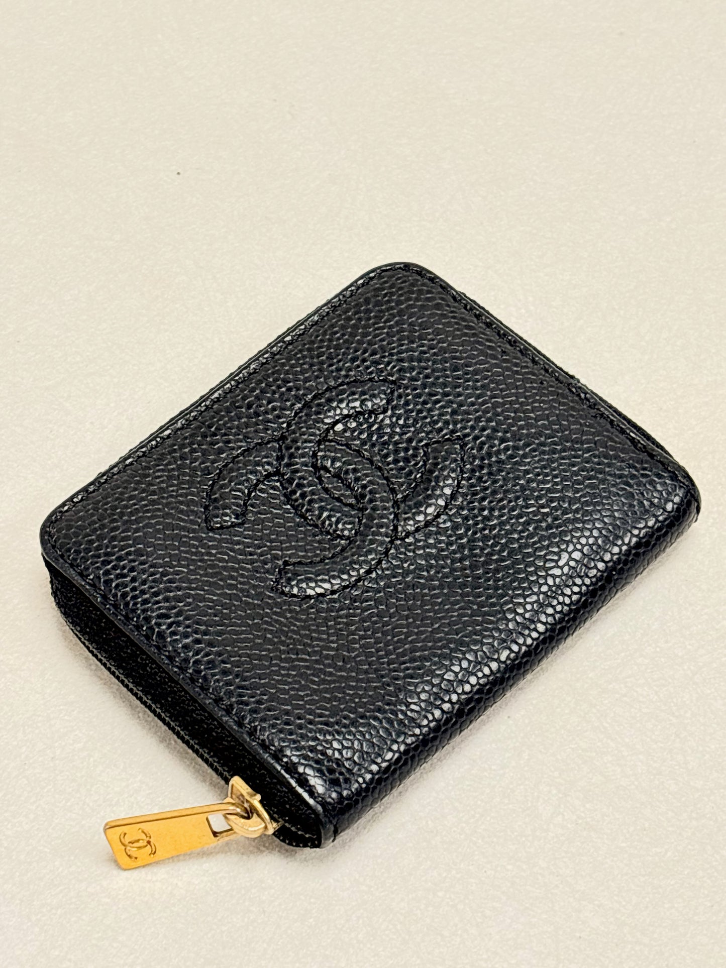 CHANEL Porte-Monnaie Cuir Caviar