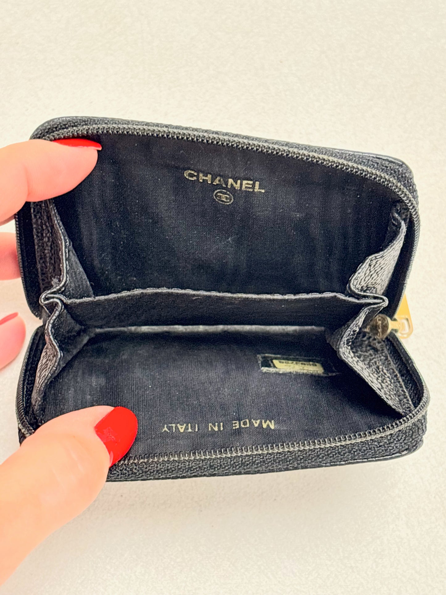 CHANEL Porte-Monnaie Cuir Caviar