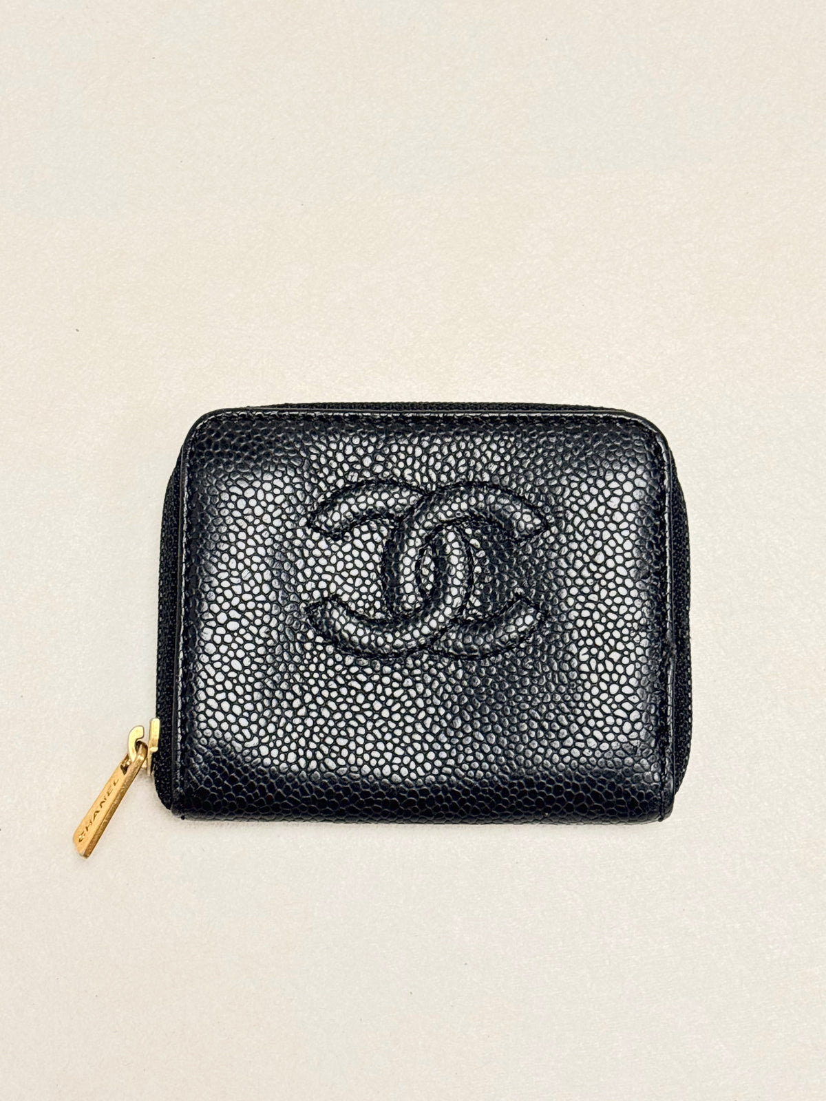 CHANEL Porte-Monnaie Cuir Caviar