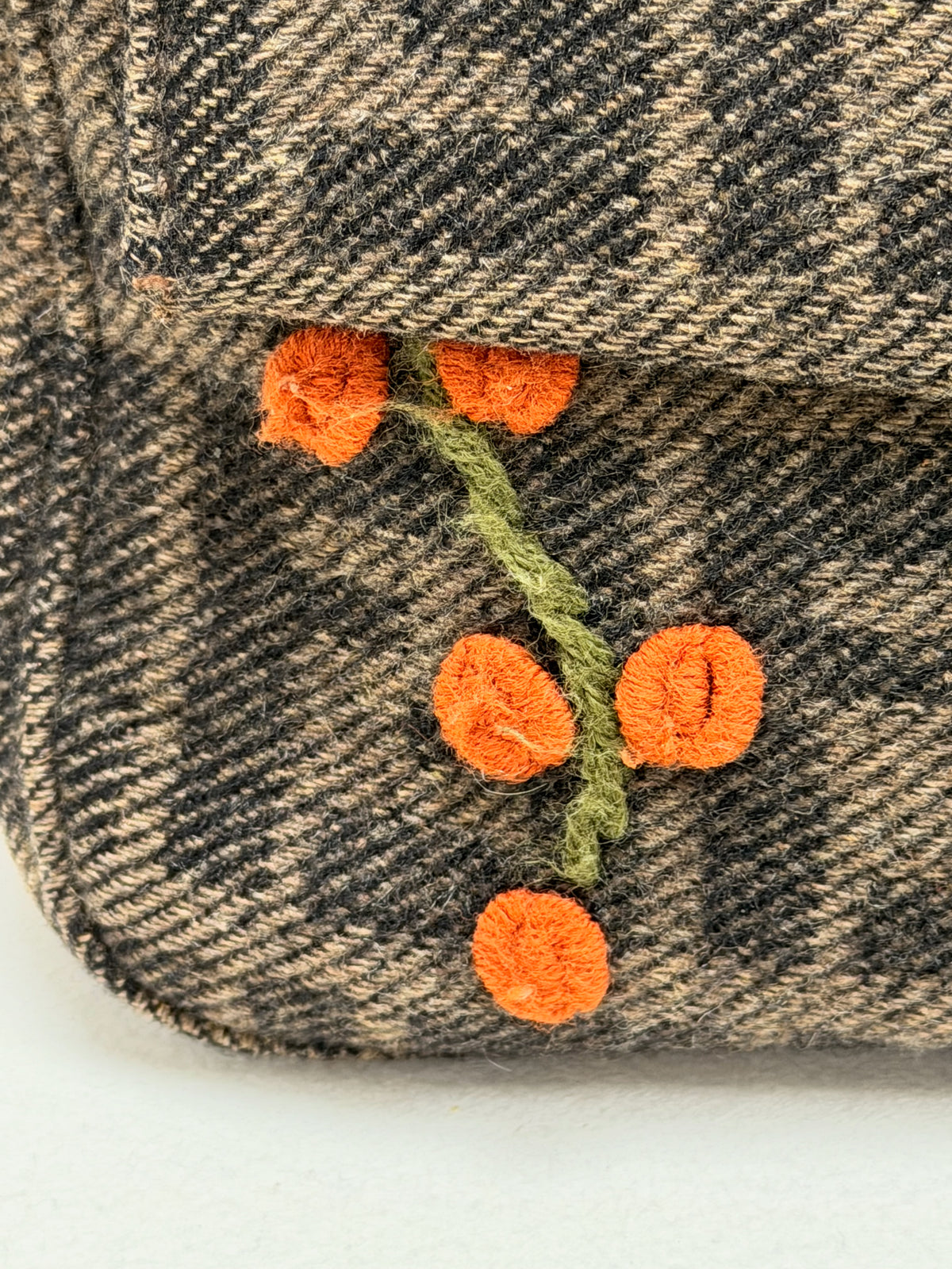 FENDI Sac Baguette Zucca brodé
