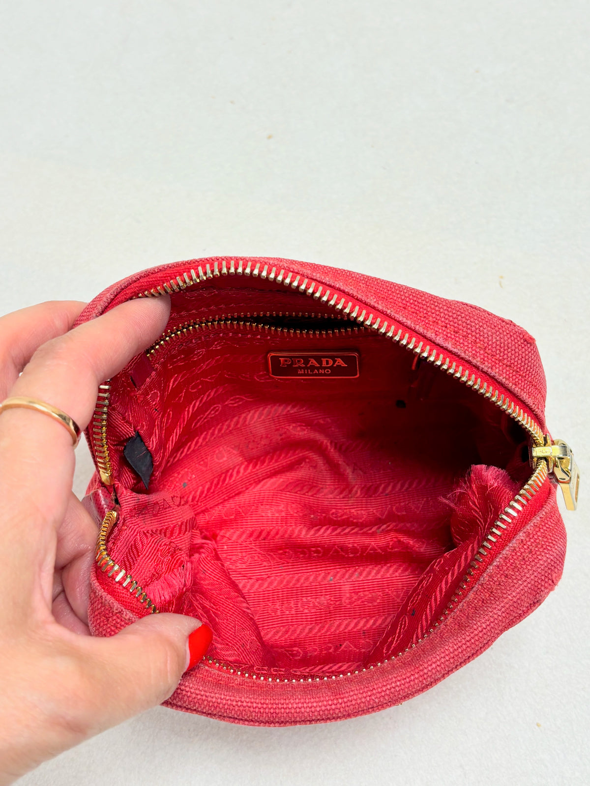PRADA Trousse Coton