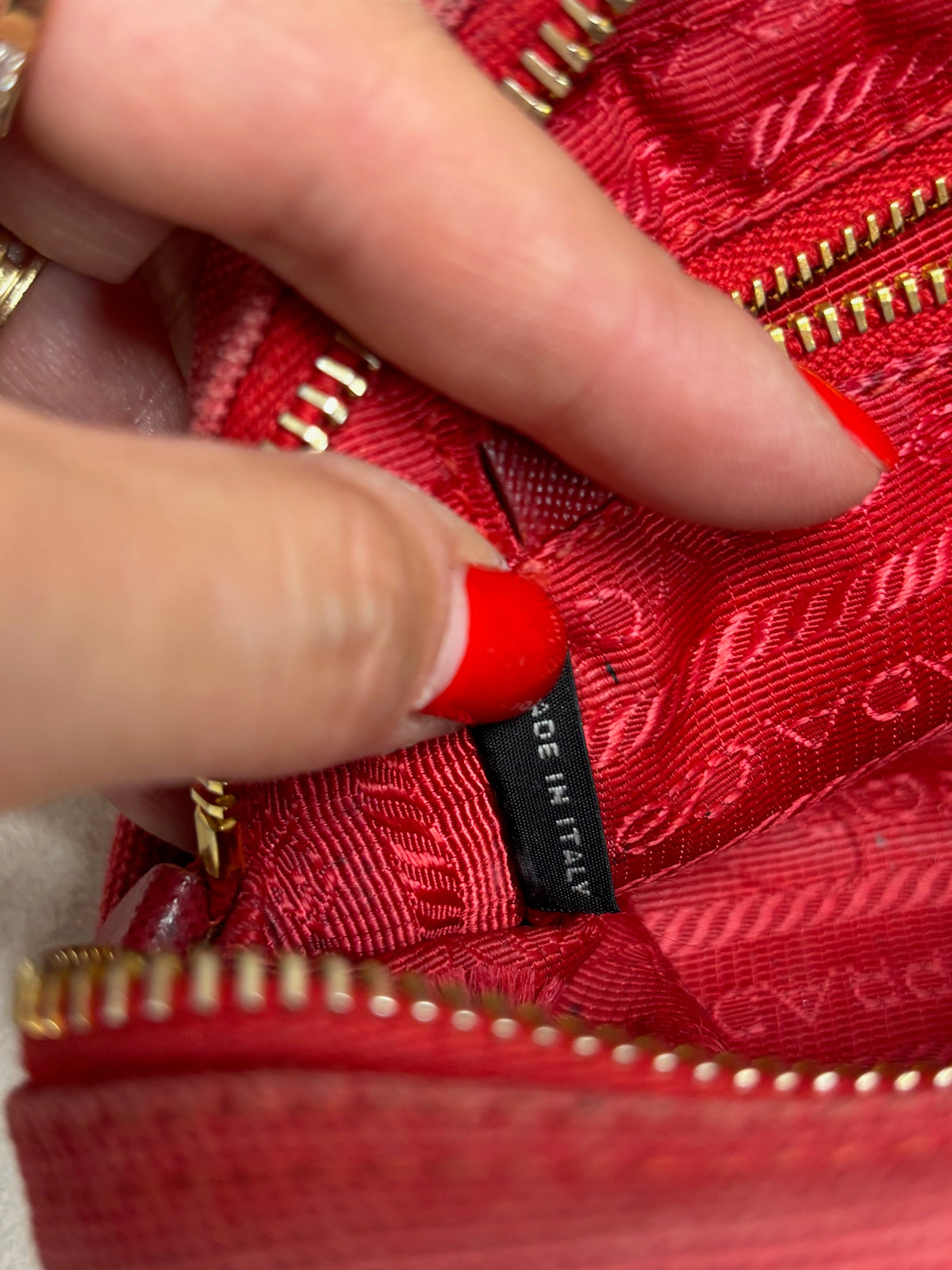 PRADA Trousse Coton