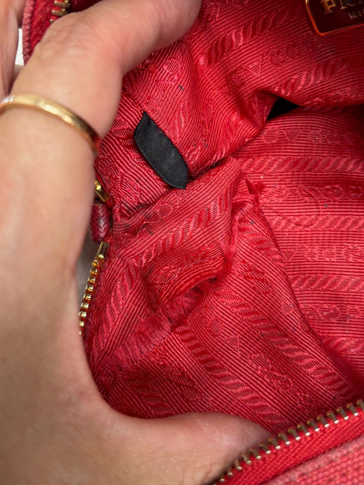 PRADA Trousse Coton