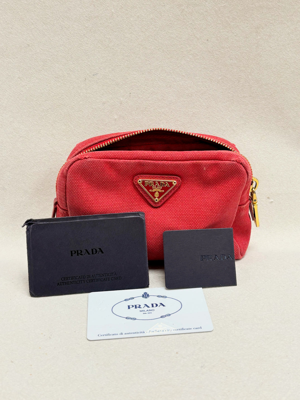 PRADA Trousse Coton