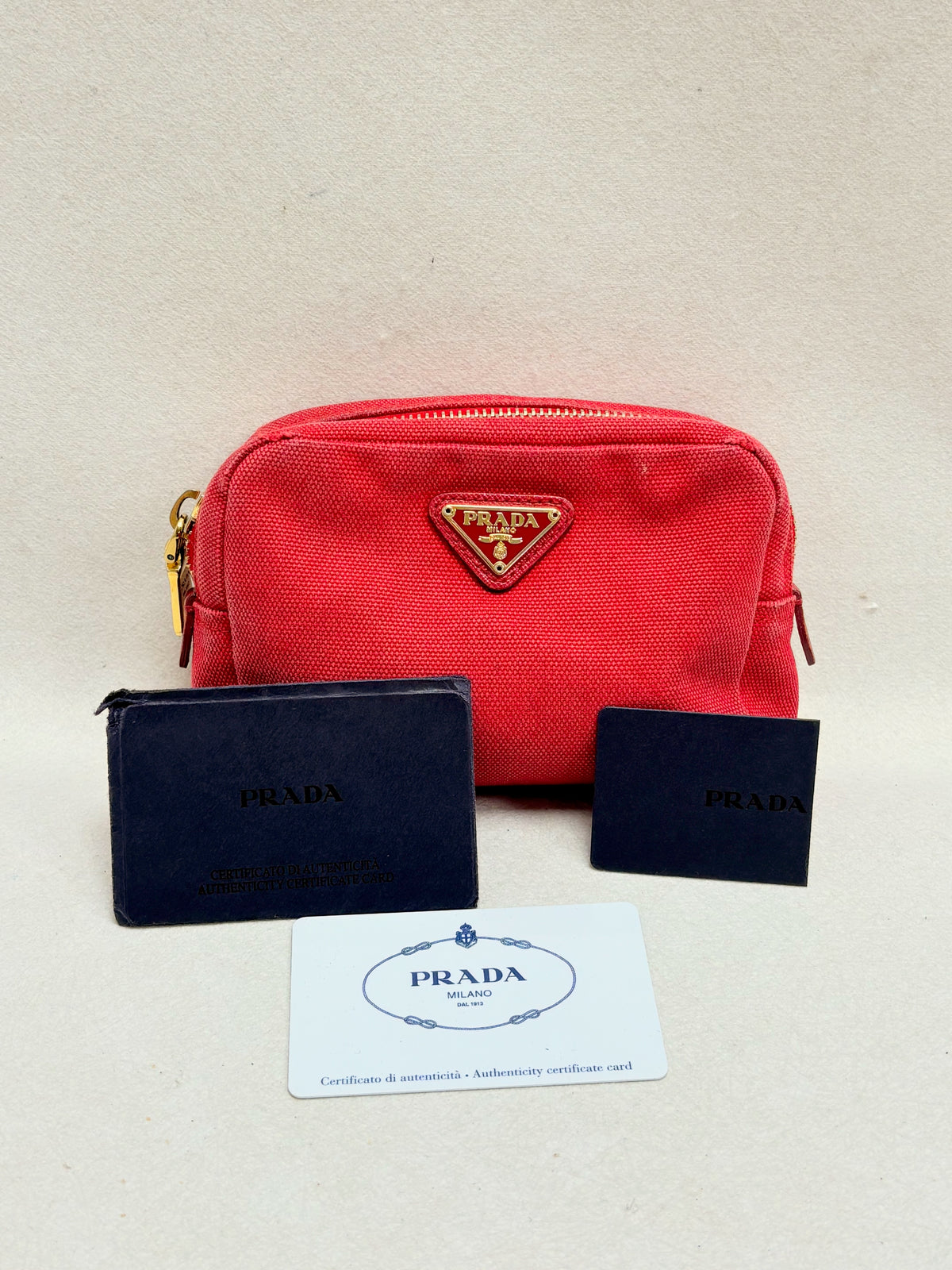 PRADA Trousse Coton