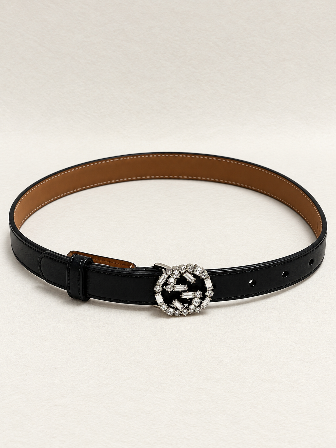 GUCCI Ceinture GG Strass