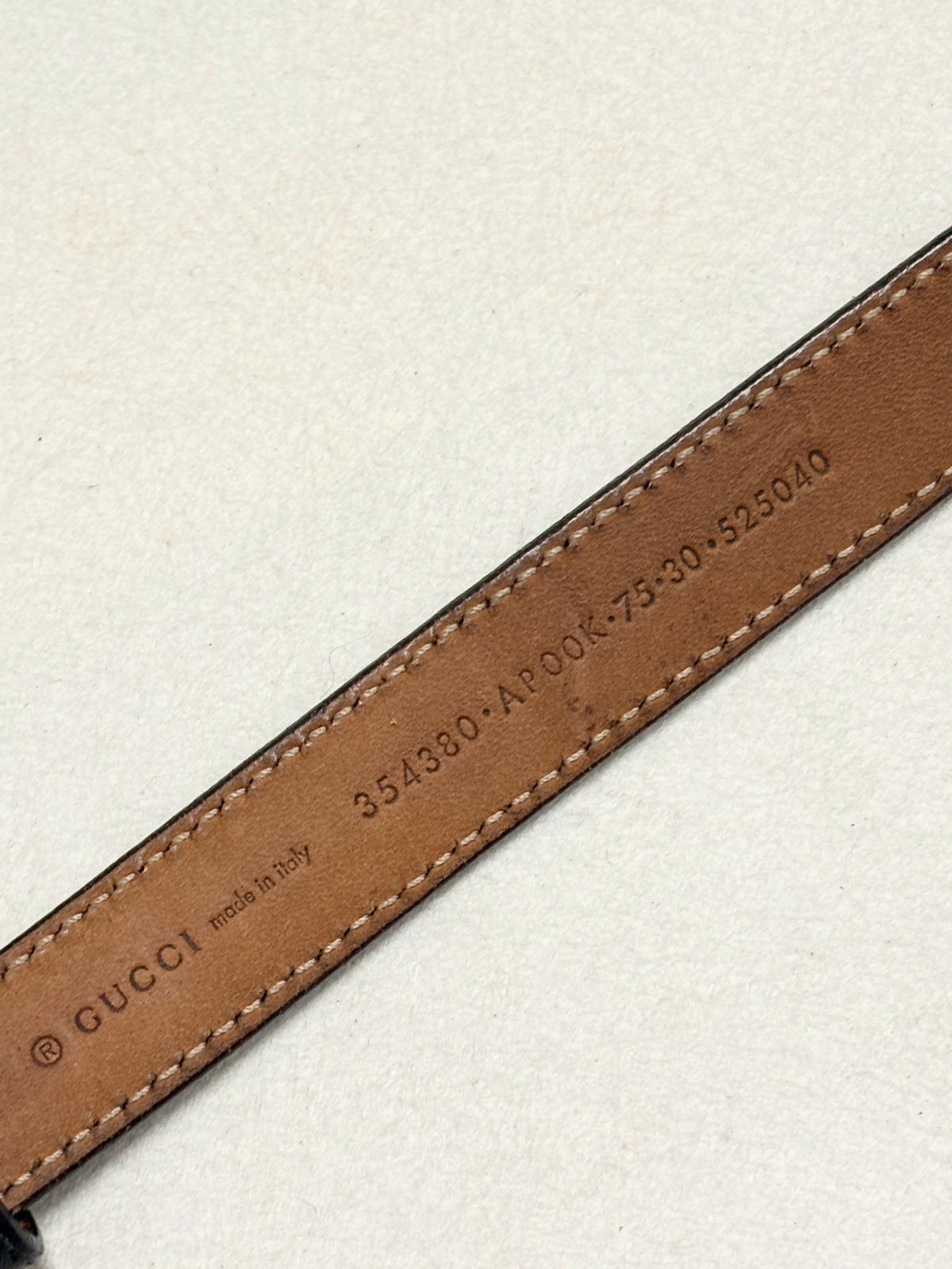 GUCCI Ceinture GG Strass