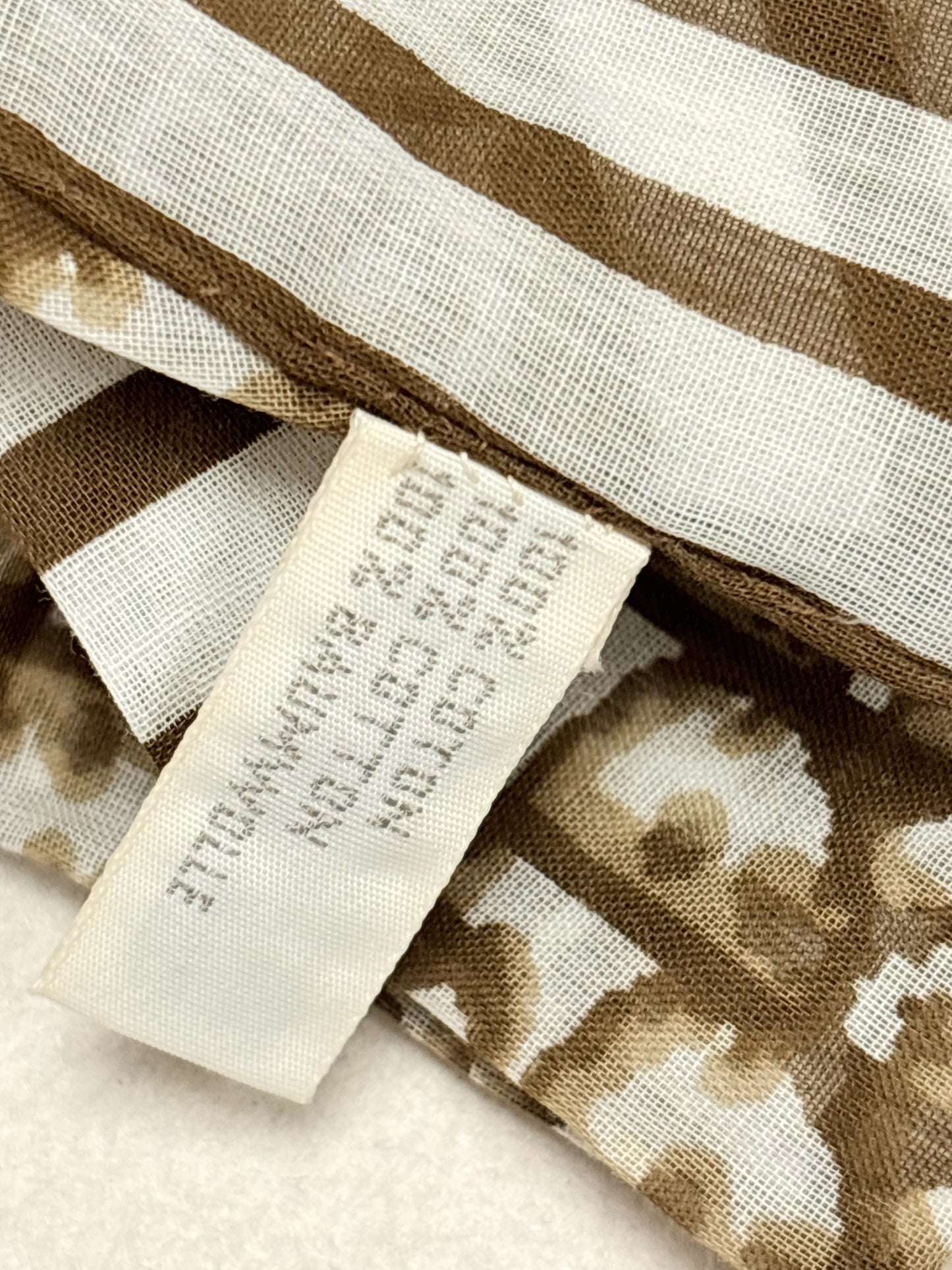 DIOR Foulard Carré Oblique en coton