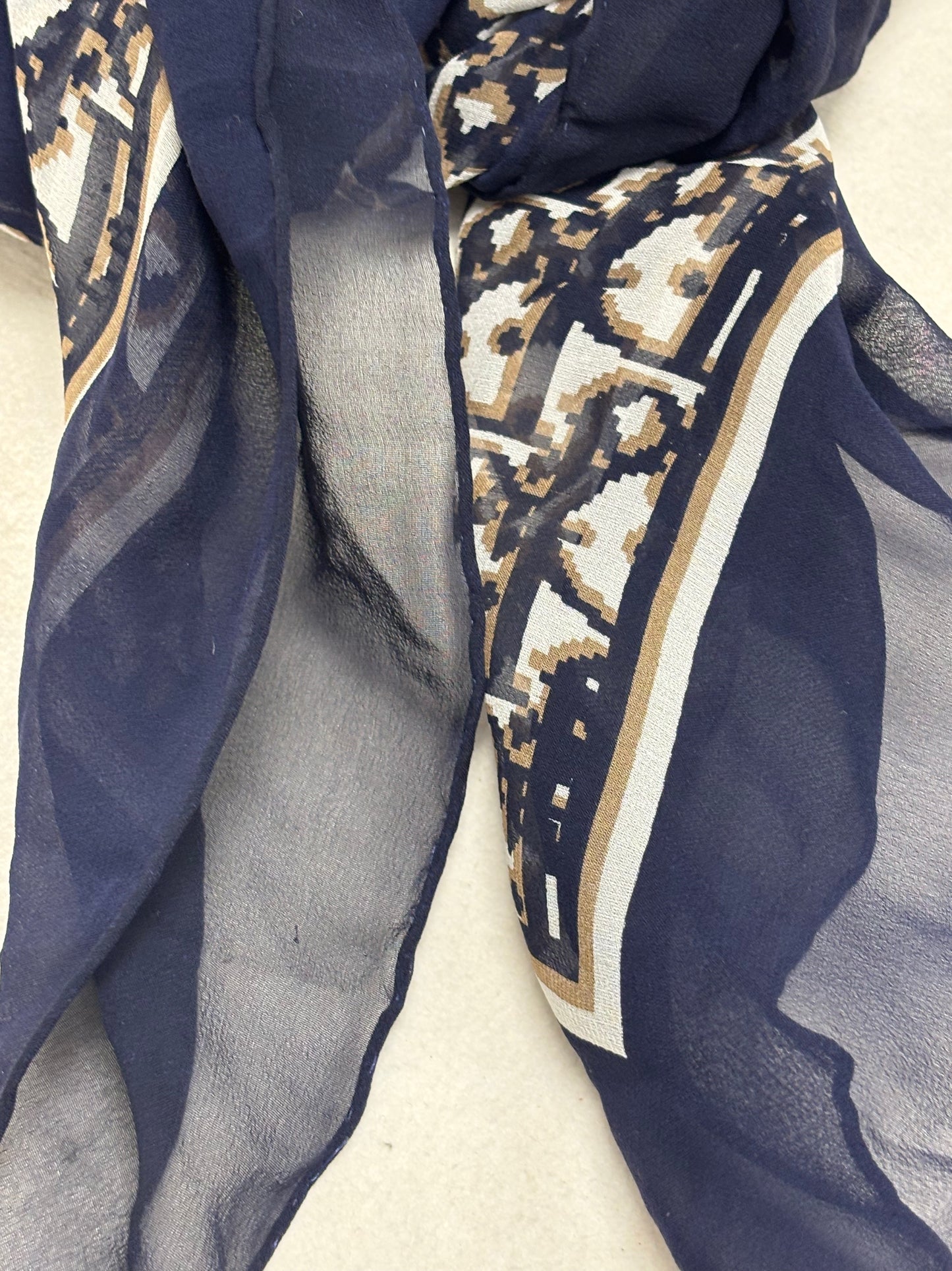 DIOR Foulard Carré Oblique en soie
