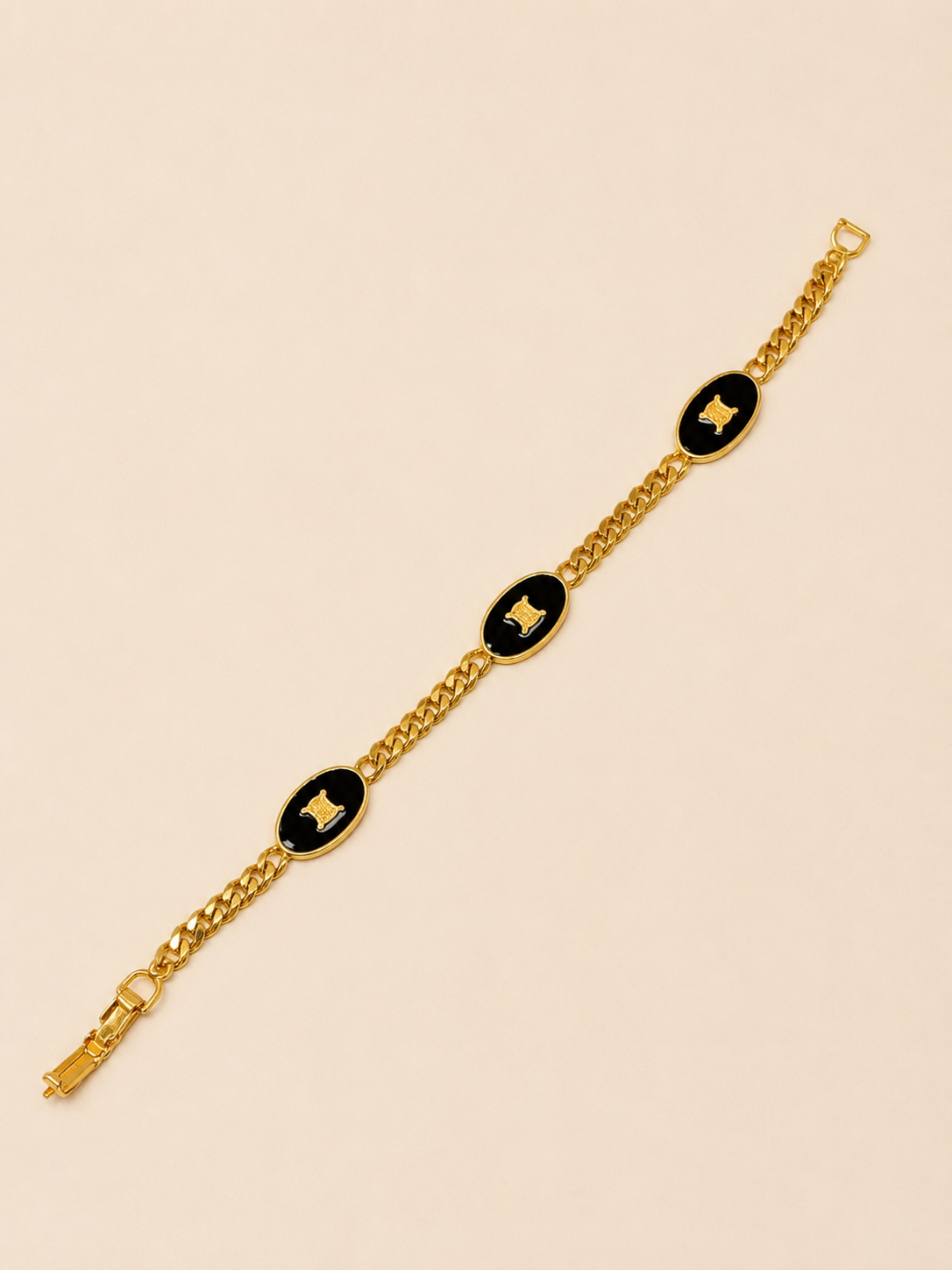 CÉLINE Bracelet Gourmette Triomphe