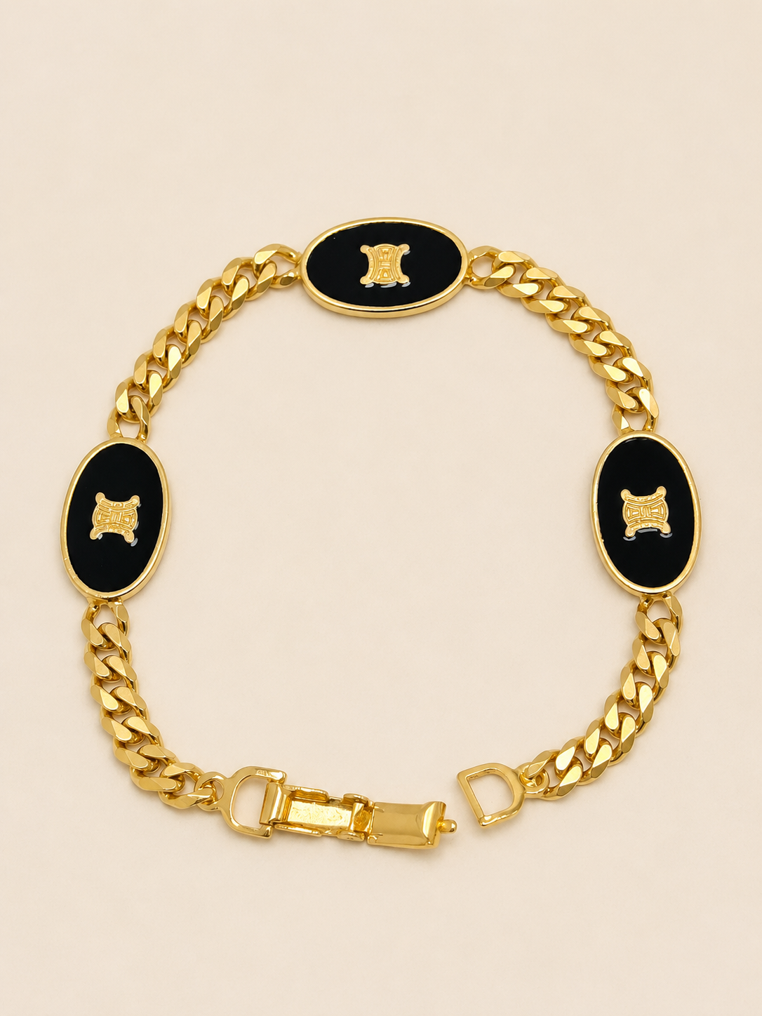 CÉLINE Bracelet Gourmette Triomphe
