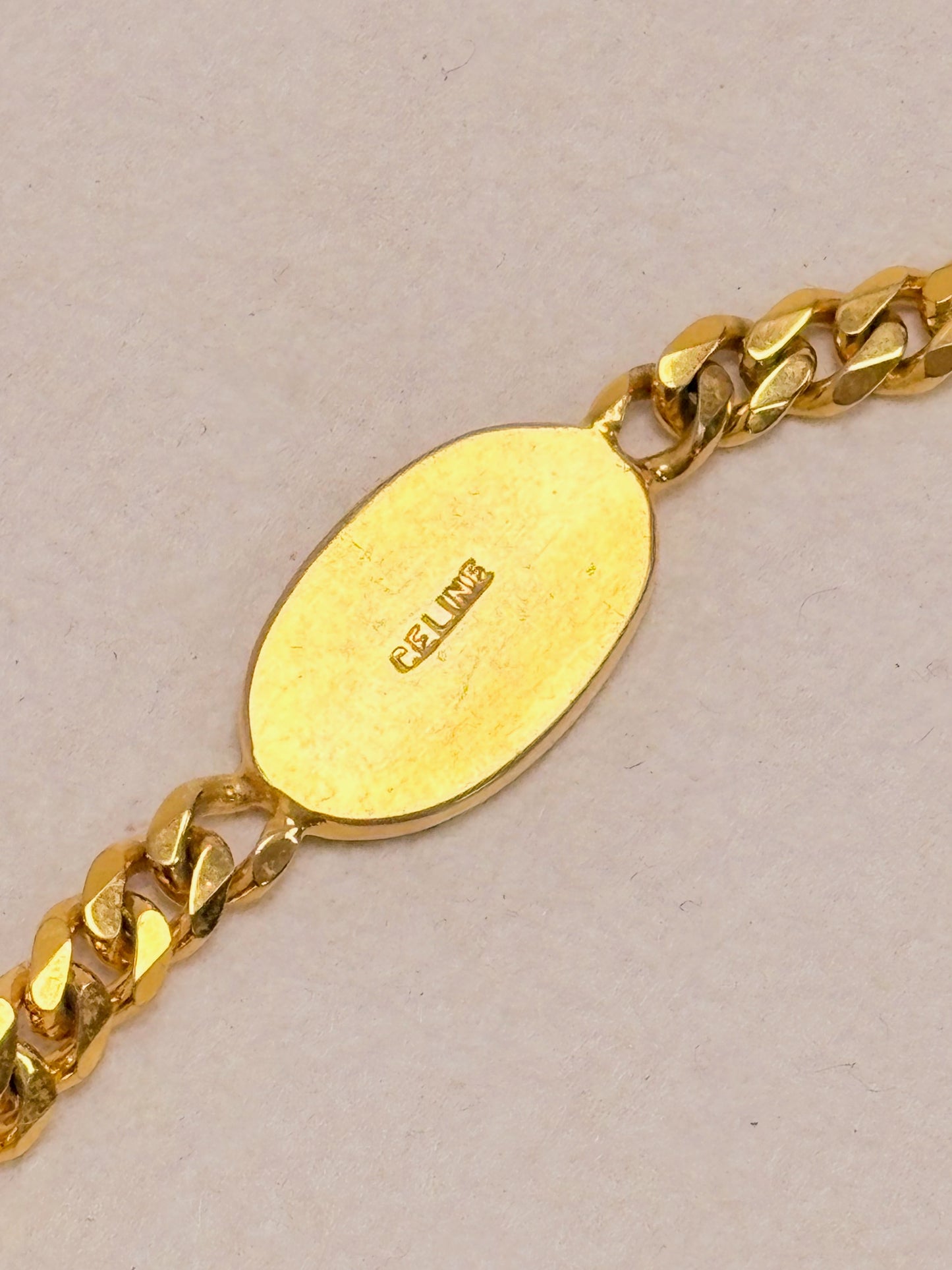 CÉLINE Bracelet Gourmette Triomphe