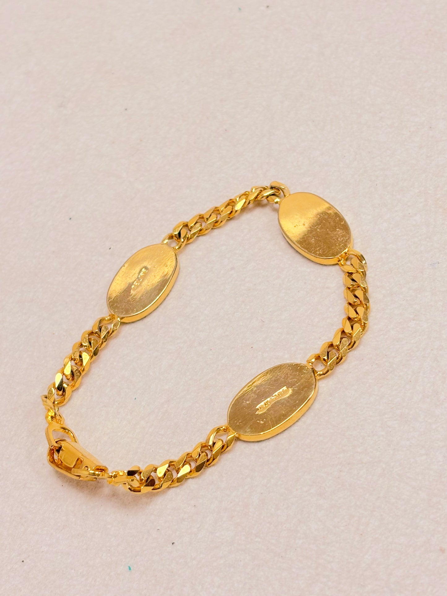 CÉLINE Bracelet Gourmette Triomphe