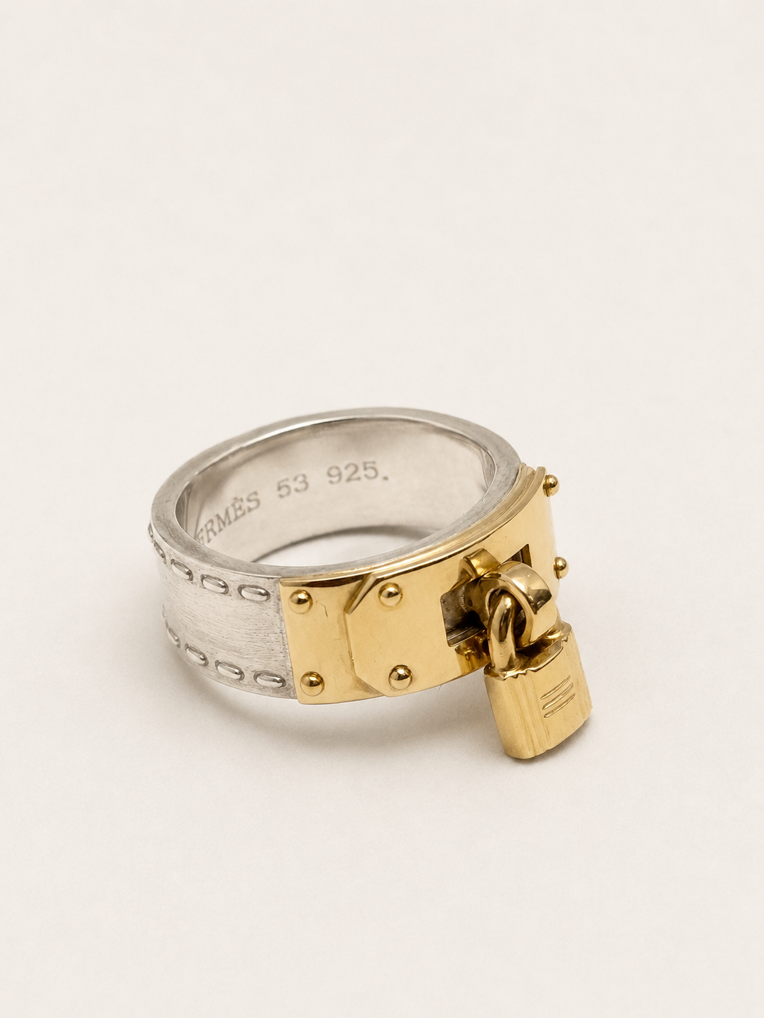 HERMÈS Bague Kelly Cadenas