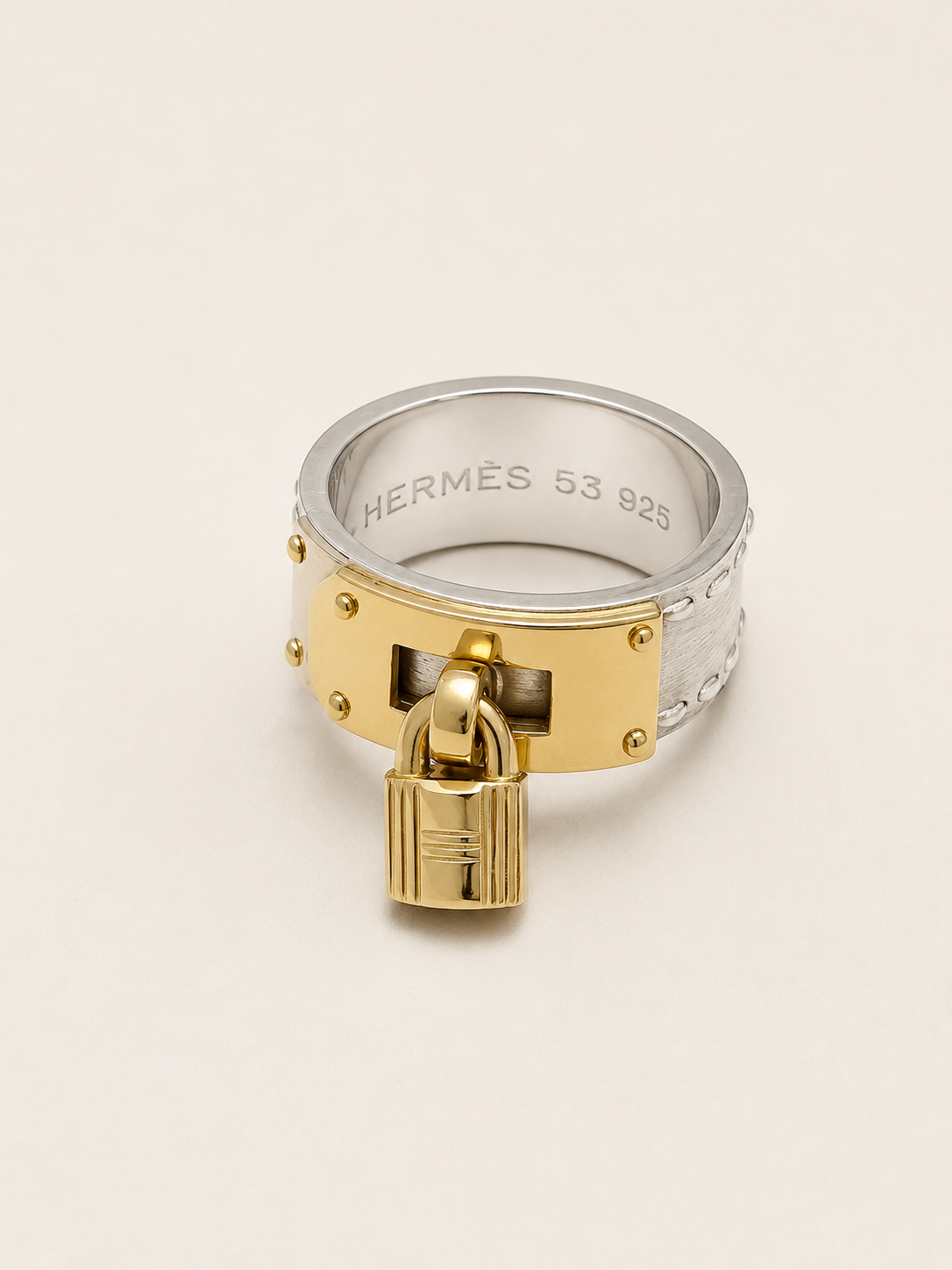 HERMÈS Bague Kelly Cadenas