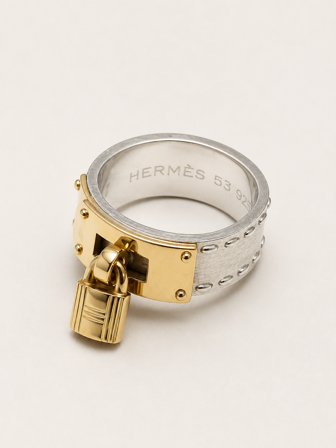 HERMÈS Bague Kelly Cadenas