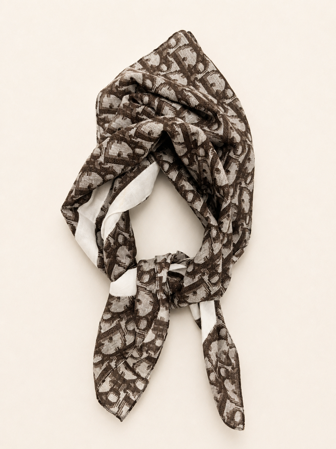 DIOR Foulard Carré Oblique