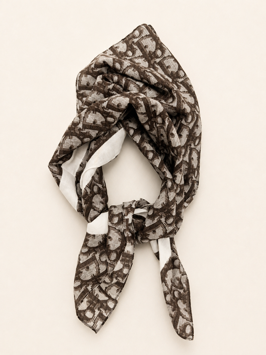 DIOR Foulard Carré Oblique