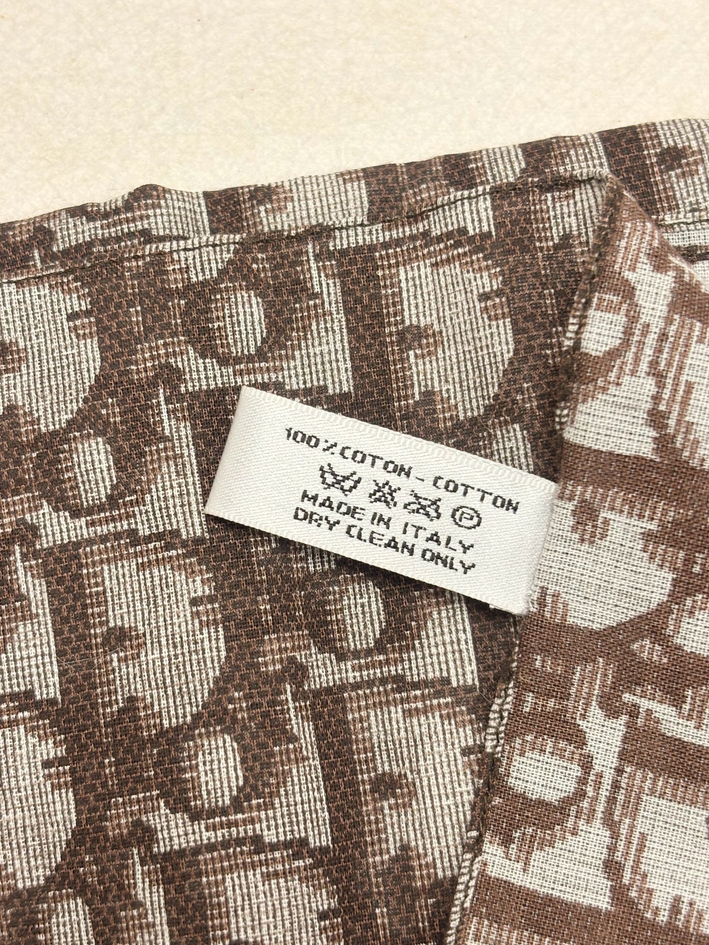 DIOR Foulard Carré Oblique