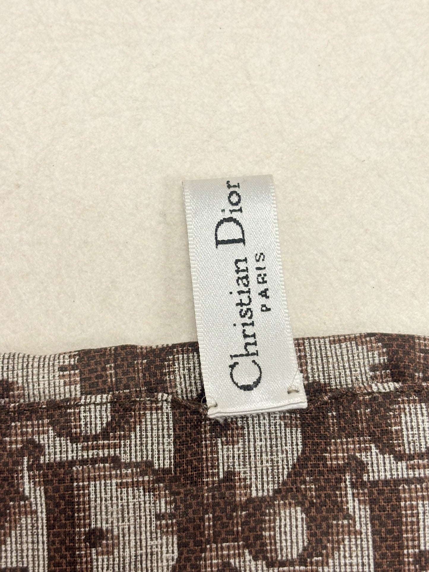 DIOR Foulard Carré Oblique