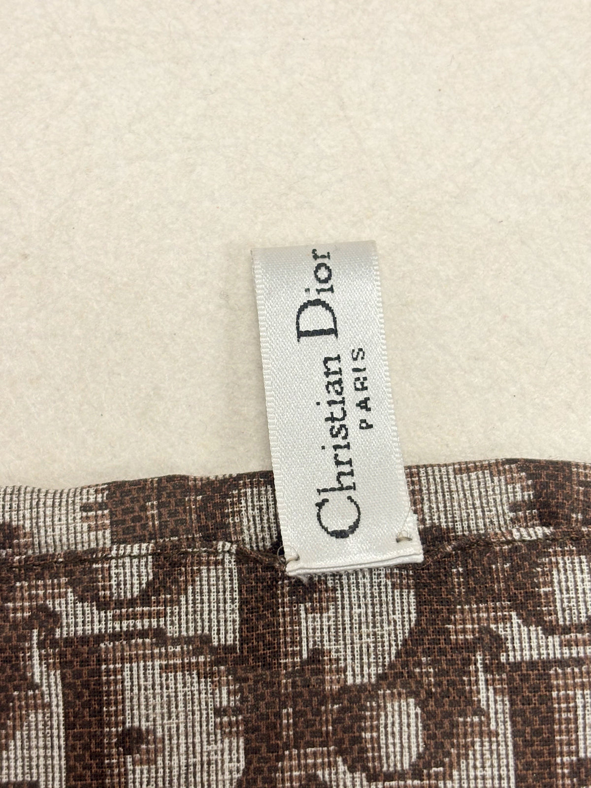 DIOR Foulard Carré Oblique