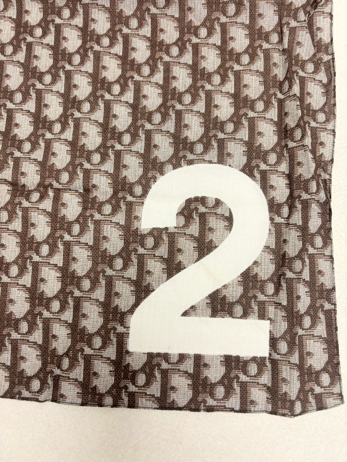 DIOR Foulard Carré Oblique