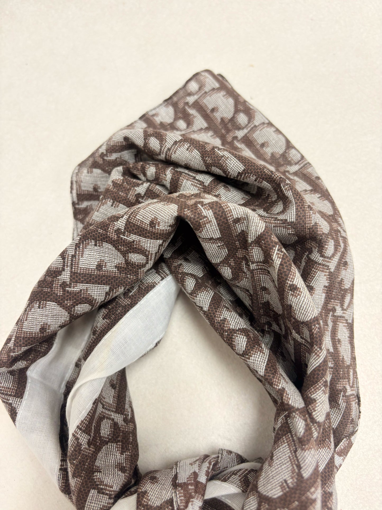 DIOR Foulard Carré Oblique