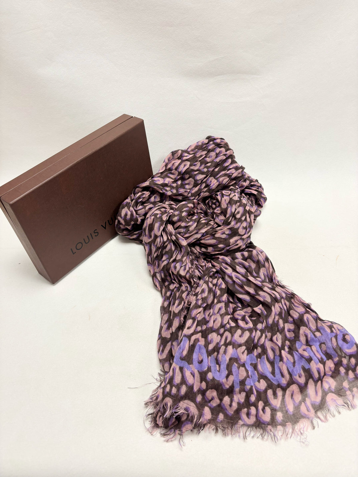LOUIS VUITTON x Stephen Sprouse Foulard