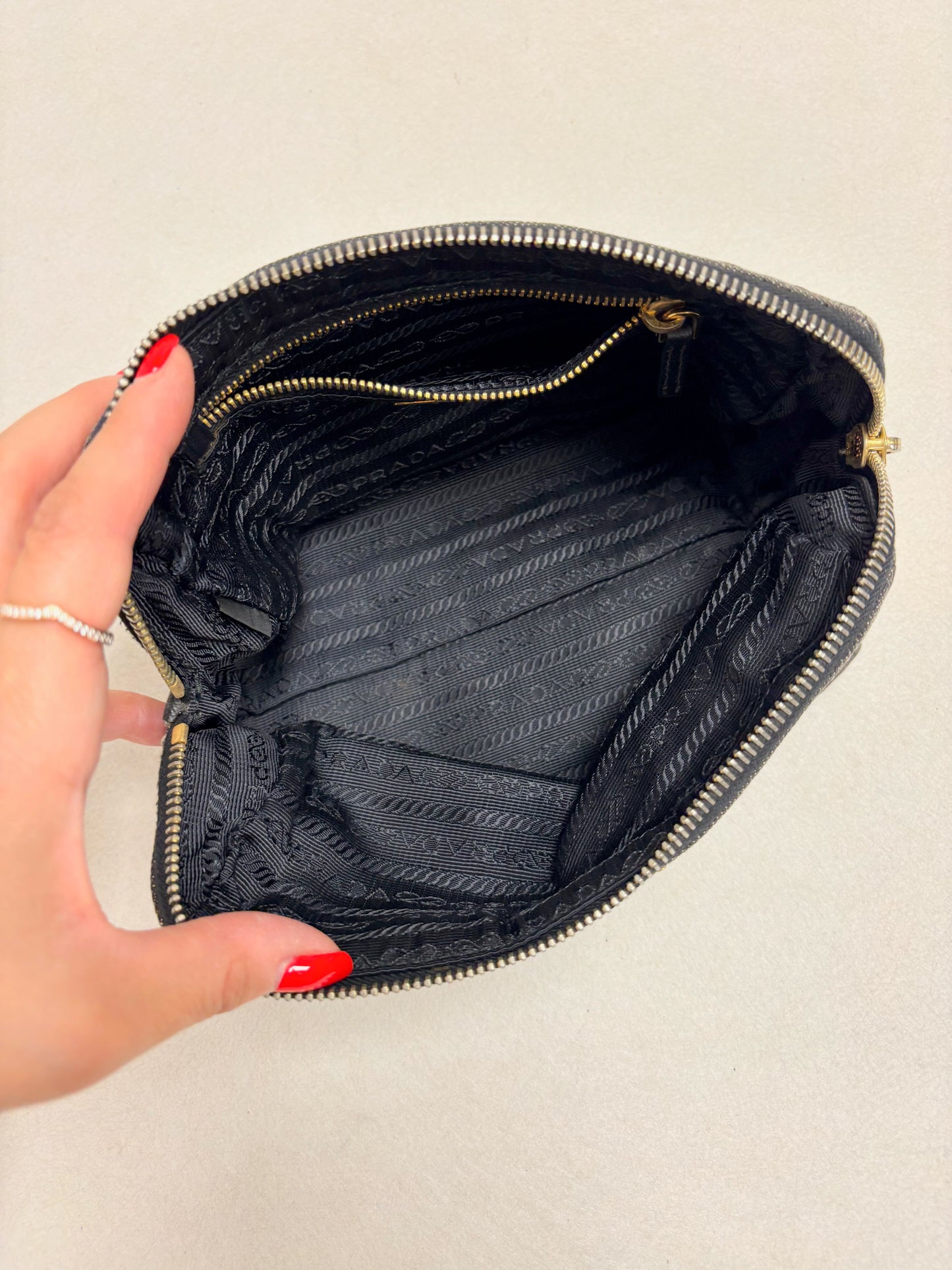 PRADA Trousse en Denim
