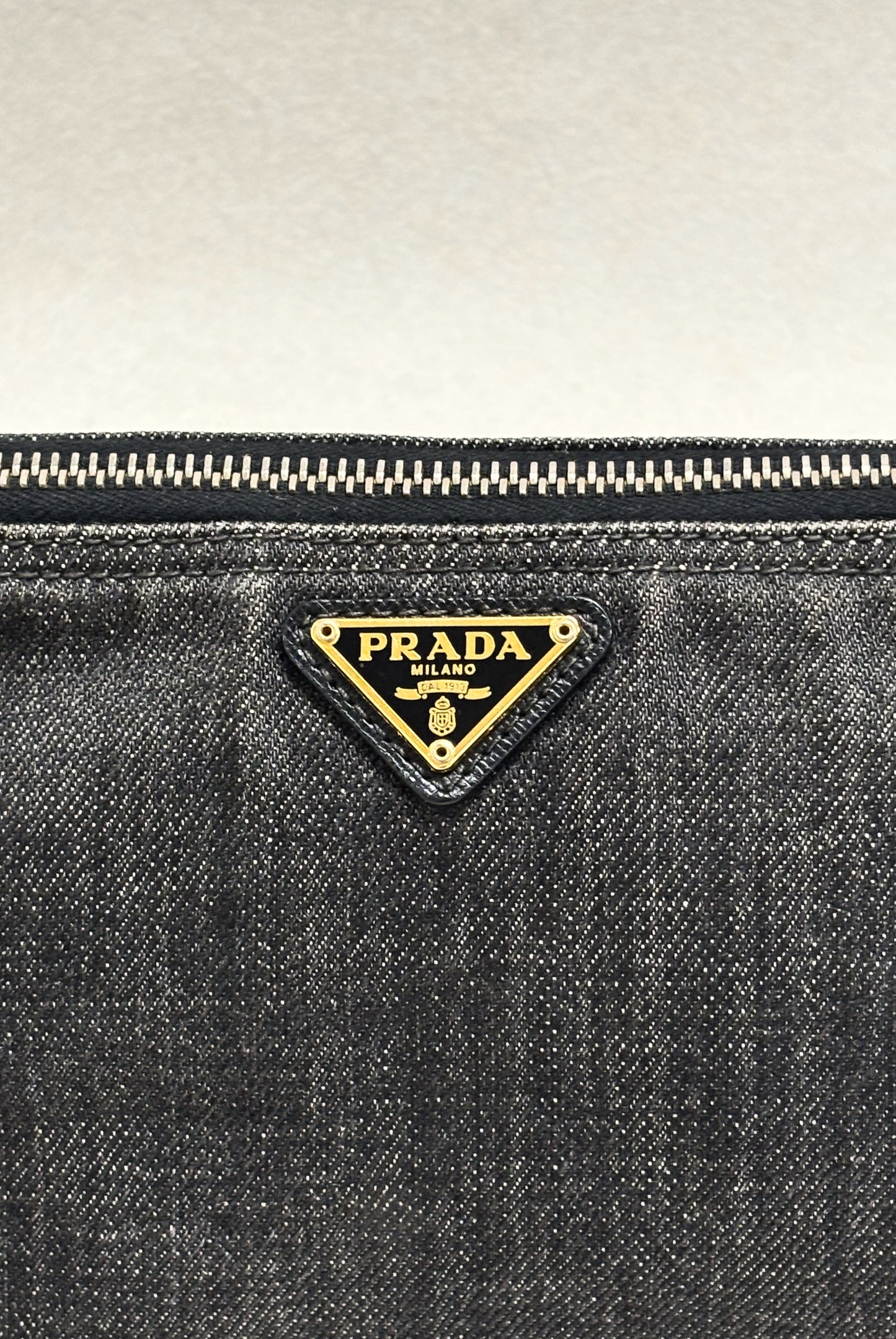 PRADA Trousse en Denim