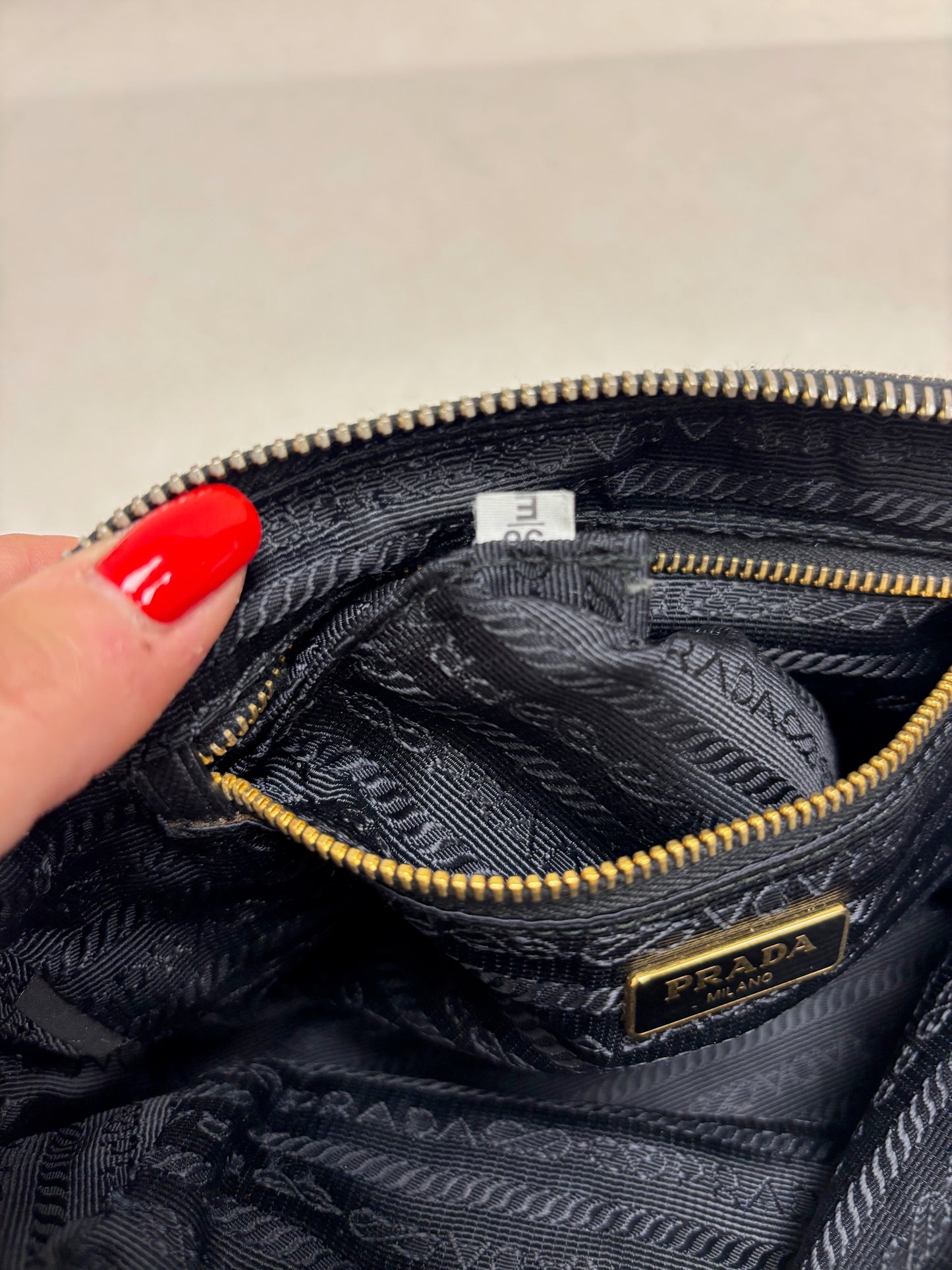 PRADA Trousse en Denim