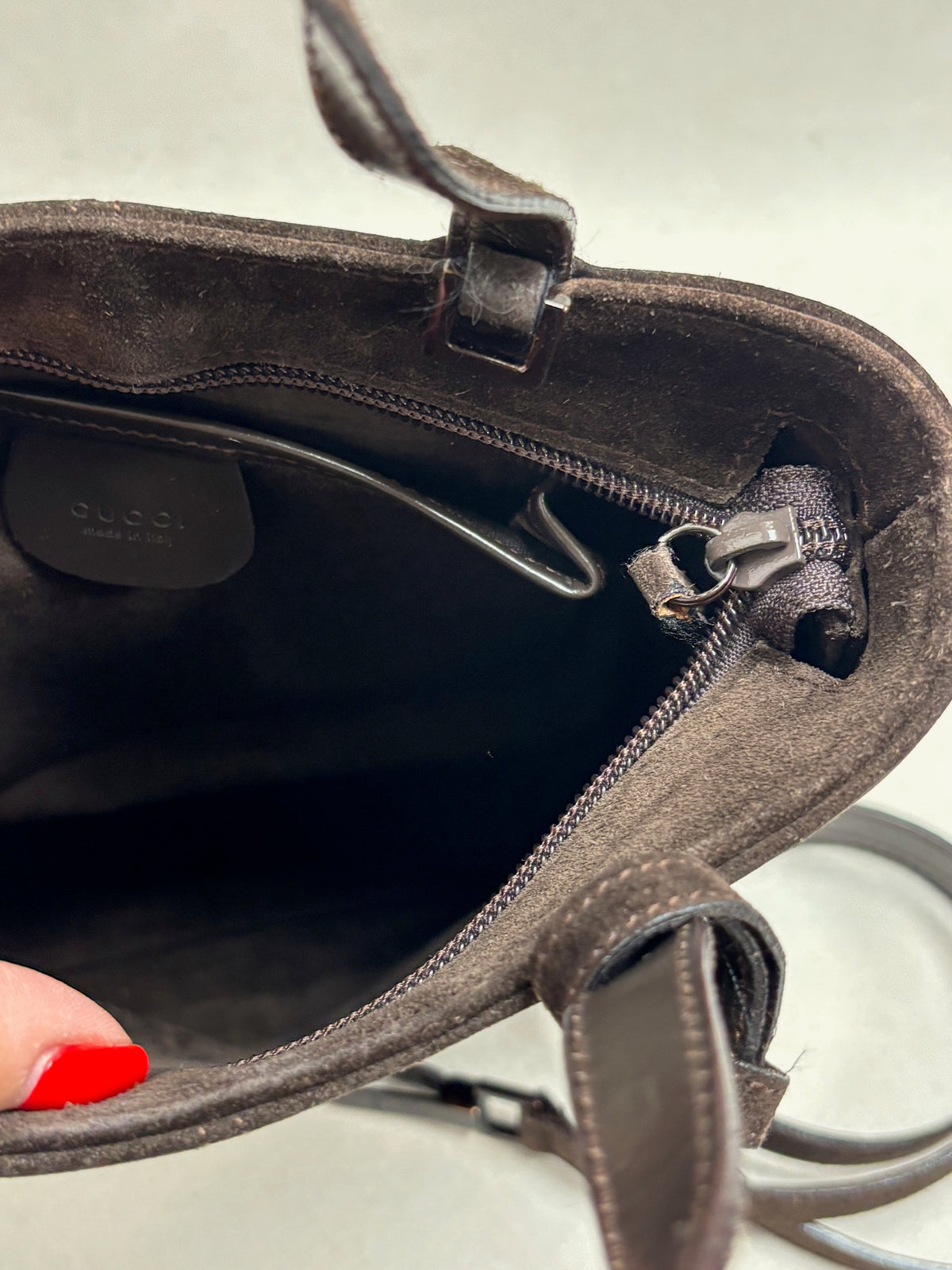 GUCCI Sac Veau Velours