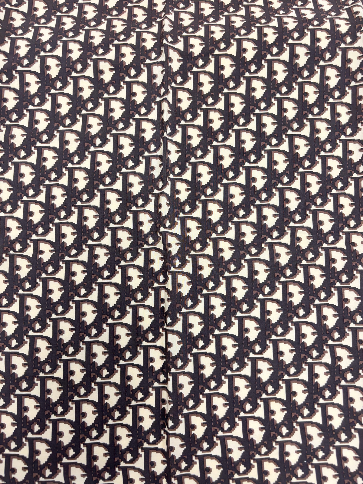 DIOR Foulard Carré Oblique en soie