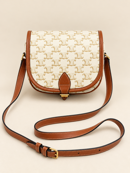 CÉLINE Sac Folco Triomphe