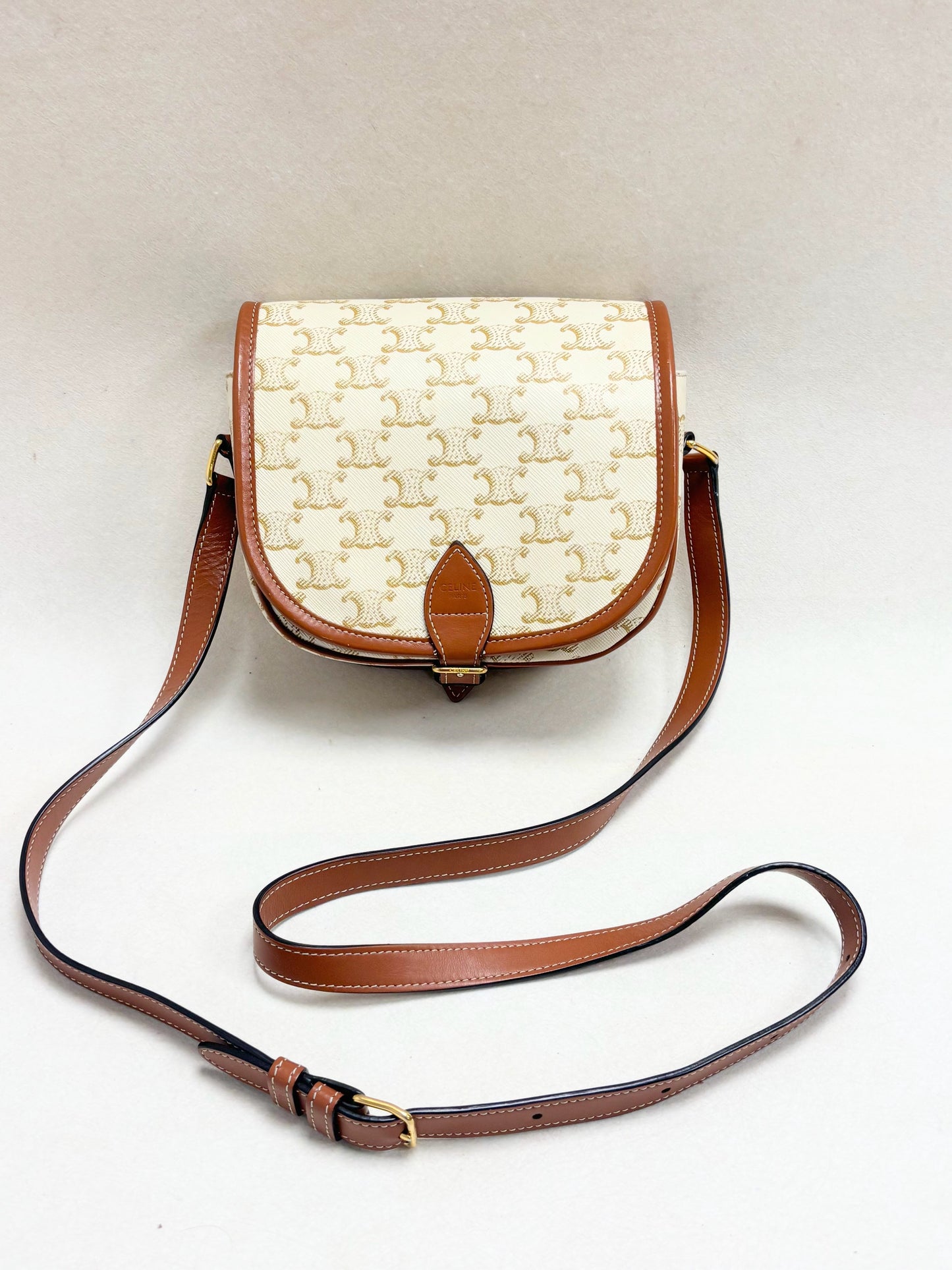 CÉLINE Sac Folco Triomphe