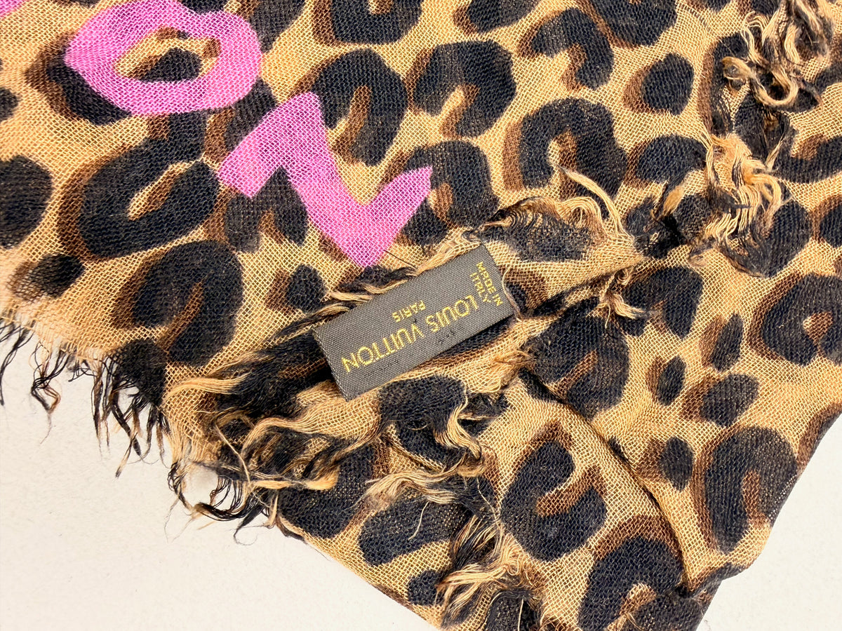 LOUIS VUITTON x Stephen Sprouse Foulard