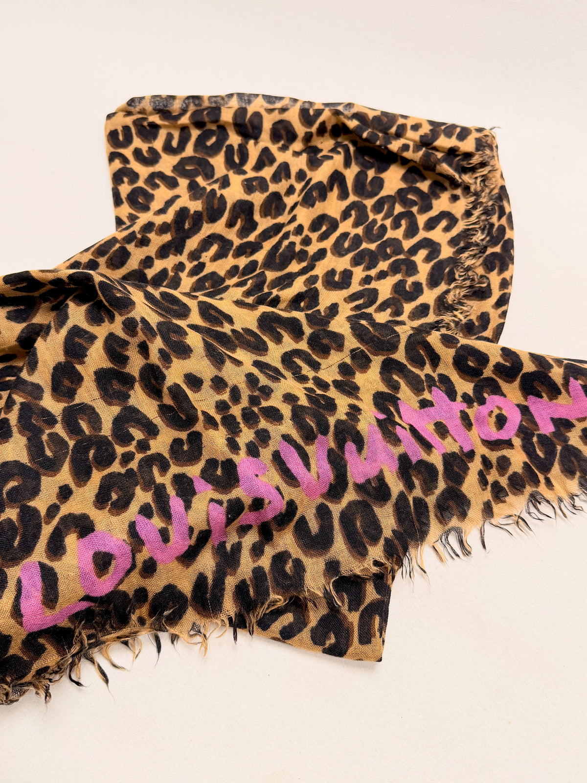 LOUIS VUITTON x Stephen Sprouse Foulard