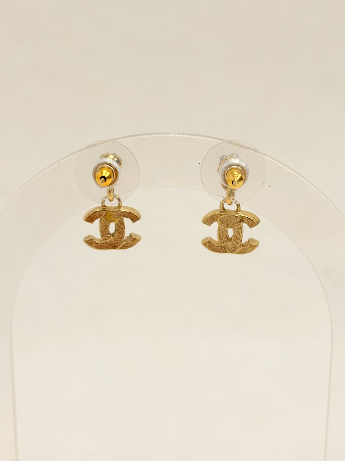 CHANEL Boucles d'oreilles Mini CC 2005