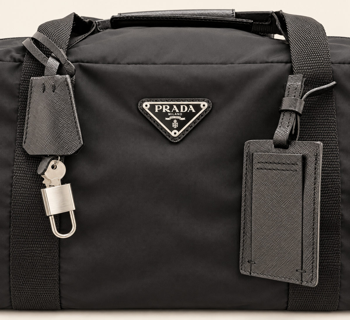 PRADA Sac de voyage Nylon