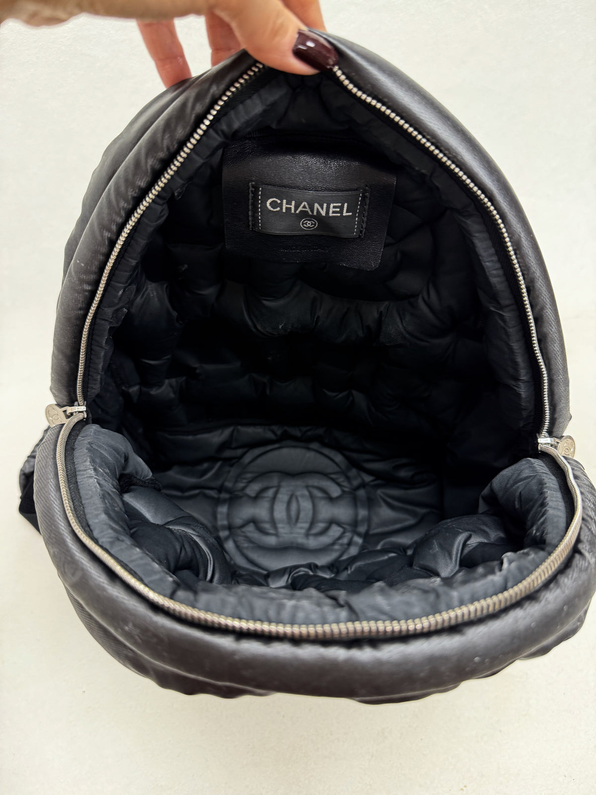 CHANEL Sac à dos Coconeige